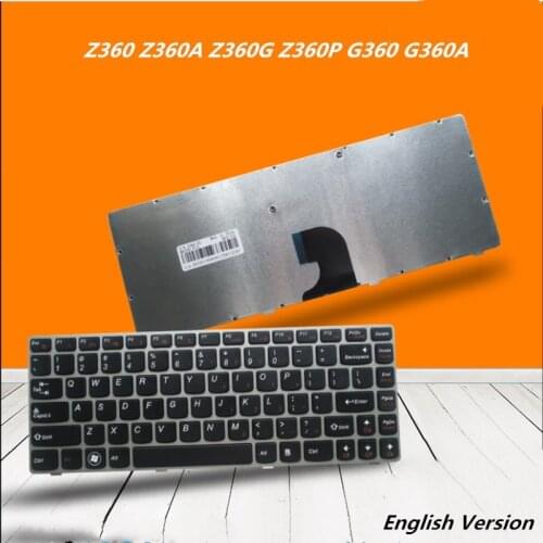 Laptop English Keyboard For LENOVO Z360 Z360A Z360G Z360P G360 G360A Notebook Palmrest Cover Upper Cover