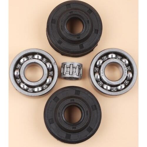 Crankshaft Crank Ball Bearing Oil Seal Kit For HUSQVARNA 240 236 235 142 141 136 137 36 41 Chainsaw Parts