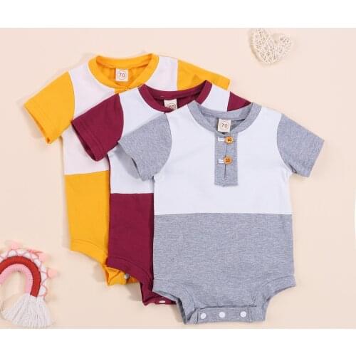 Lioraitiin Summer Bodysuits For Babies