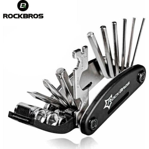 ROCKBROS Multi Repair Tool Set Hex Spoke Screwdriver Wrench Kit Mountain Cycling Tool Sets MTB Bicycle Accessories Bike Tools
