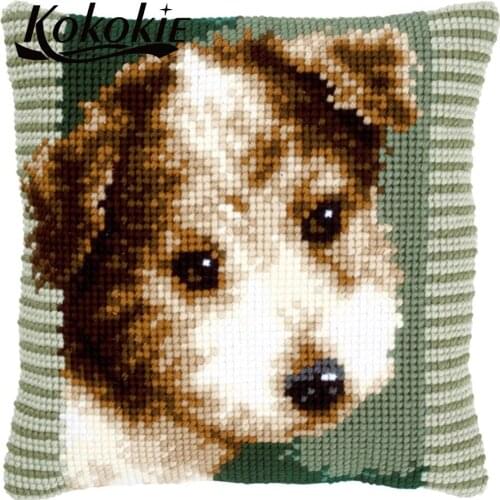 DIY knitting needles kit pillow kits car cushion cover kits embroider needlework kits cross stitch embroidery yarn pillowcase