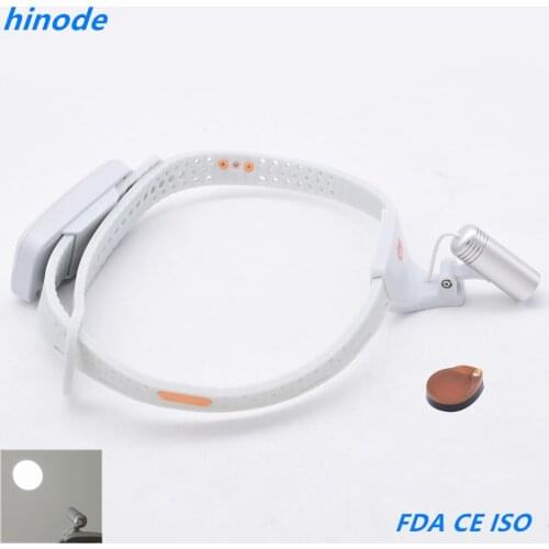 Medical Oral Dental ENT Examination Super-light Silicone LED High-Brightness Wireless Integrated Filter Headlight Headlamp Pets