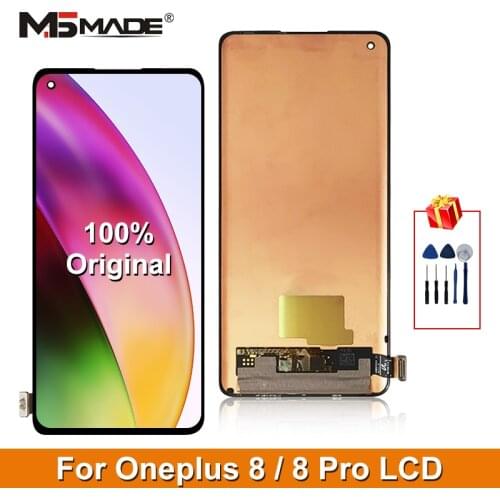 Original For Oneplus 8 LCD Display Touch Screen Digitizer Replacement Assembly Parts For 1+ 8 Pro Oneplus 8 pro LCD Display