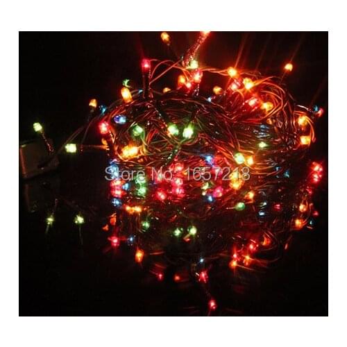 Festive Christmas lights LED 10 M bulb 100 Christmas lights Christmas tree ornaments new brand Christmas##LRT15136
