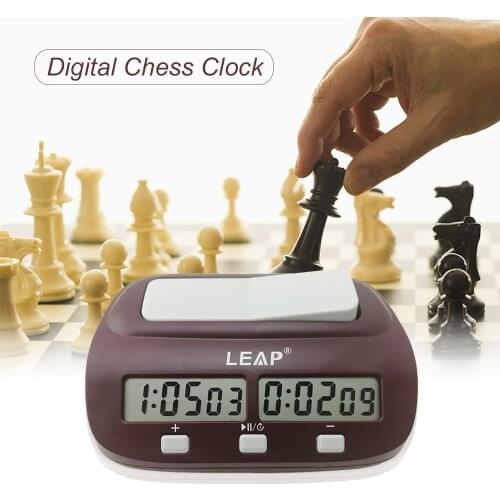 Professional Digital Chess Clock Count Down Chess Timer with Alarm Electronic Board Game Bonus Competition Master Tournament