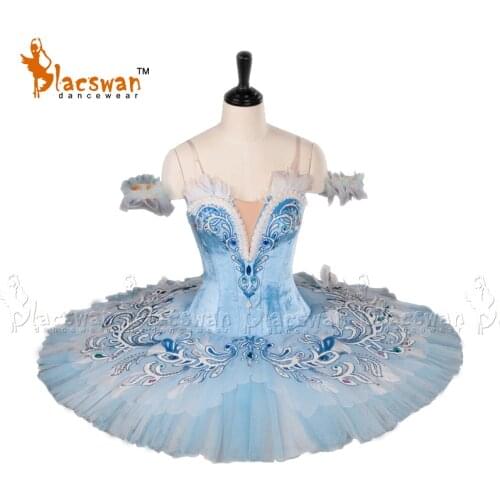 Adult Blue Bird Classical Professional Tutu BT684 Pancake Platter Competition Performance Tutus Ballet velvet Costumes Ballerina