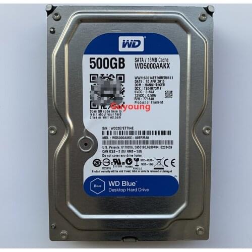 WD PC Desktop 80GB 160GB 250GB 320GB 500GB 2TB 160G 250G 320G 500G 3.5 Internal HDD 5400 7200 SATA 1TB Hard Drives disk