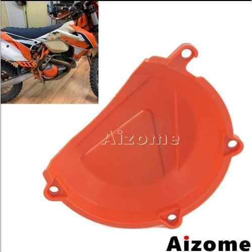 Motorcycle ABS Plastic Engine Clutch Guard Protection Case Cover For SXF/XCF 450 2013-15 EXC/XCW 450 2012-16 EXC/XCW 500 2012-16