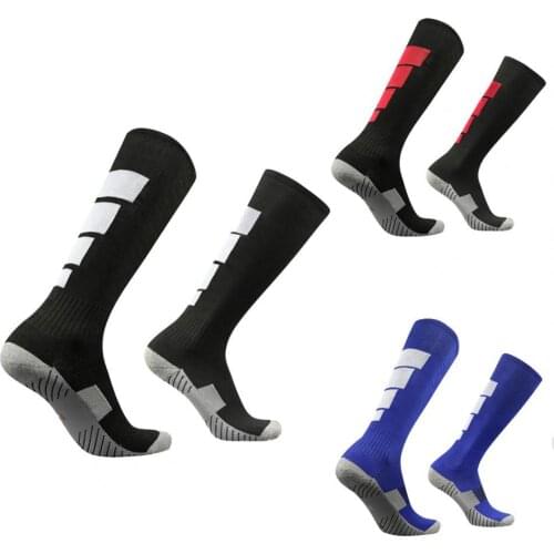 1 Pair Unisex Outdoor Non-slip Compression Stocking Soccer Running Elastic Socks