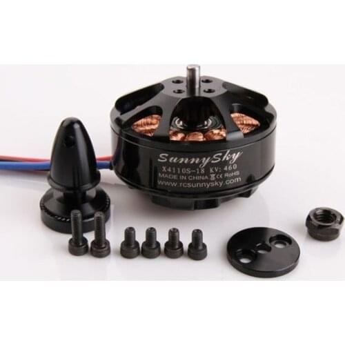 100% original SUNNYSKY X4110S 340 400 460 580 680KV 6S 2.5kg 577W Brushless Motor for Multi-rotor copter