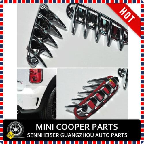 2010 Up MINI R60 R61 Mini Cooper Countryman S CHROME Rear Air Louver Vent Surround