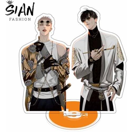 Old Xian Anime 19 Days Acrylic Figure Stand Model Plate Cartoon Figures Model Desktop Standing Plate Sign Collection Jewelry