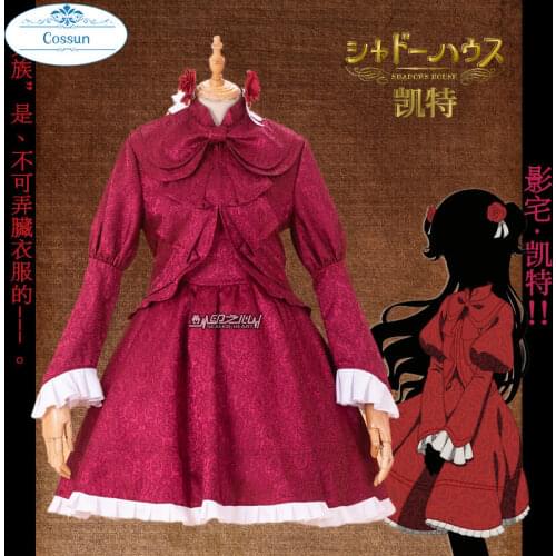 Anime! Shadows House Kate Maid Dress Lovely Uniform Cosplay Costume Halloween Carnival Party Suit Dailydress For Women 2021 NEW