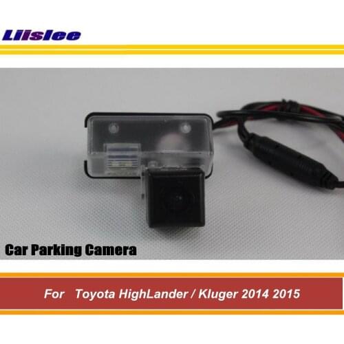Car Reverse Rearview Parking Camera For Toyota HighLander Kluger 2014 2015 Rear Back View AUTO HD SONY CCD III CAM