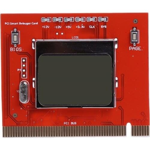 PC LCD PCI Display Computer Analyzer Motherboard Diagnostic Debug Card Tester For PC Laptop Desktop