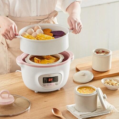 Electric Stew Pot Ceramic Electric Stew Pot Water-proof Stew Pot Bb Pot Electric Casserole Birds Nest Stew Pot