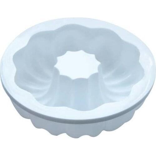 Round Petal Flower Shape Silicone Cake Mold 3D Cupcake Jelly Pudding Cookie Muffin Soap Mould Baking DIY Moule