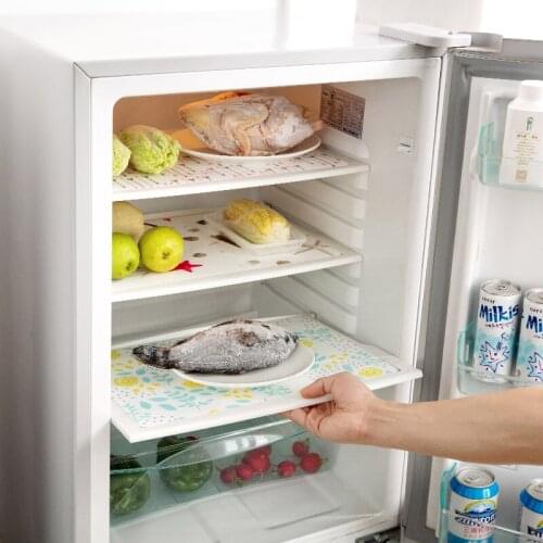 Kitchen Oil Proof Mat Refrigerator Deodorant Pad Drawer Moth Mildew Proof Liners Kitchen Cabinet Waterproof Pad 45*30cm