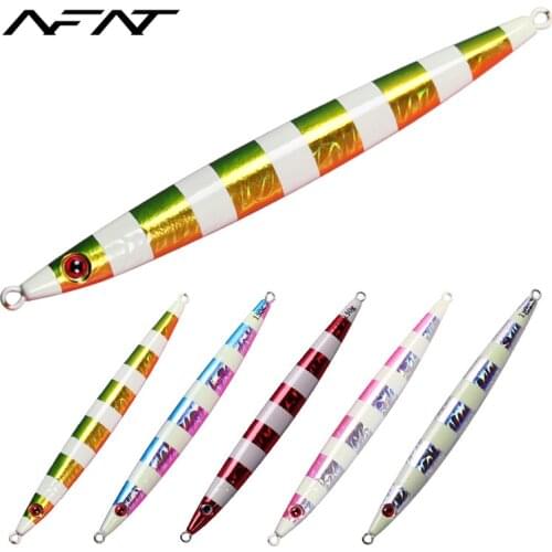 AFAT 1pcs Metal Jig 150g Artificial Fishing Bait Jigging Lure Trolling Hard Bait Bass Sea Fishing Bait Tackle