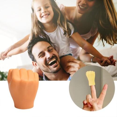 Mini Hands Finger Puppets Toy Soft Rubber Hands Toys Funny Gift Mini Hands Fidget Toys Popit Antistress Stress Ball Toy Jouet