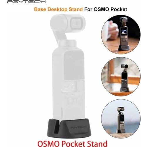 PGYTECH Base Desktop Stand for DJI OSMO Pocket Supporting Base Desktop Stand OSMO POCKET Handheld Gimbal Accessories
