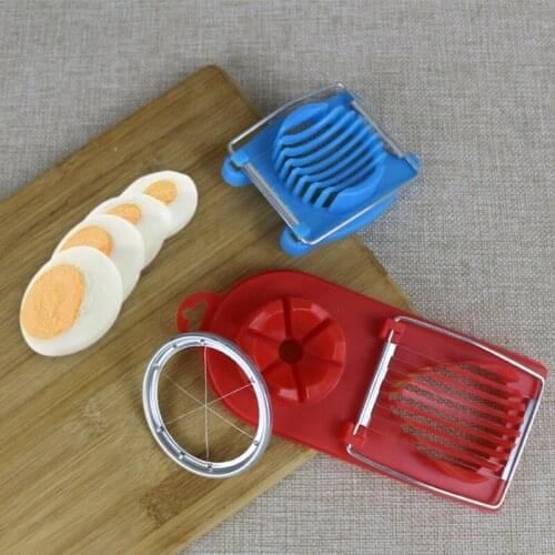 Kitchen Tools Egg Cutter Stainless Steel Cutting Egg Slicer Multifuntional Tools Kitchen Gadgets Accessories