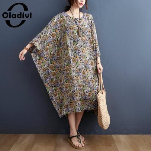 Летние платья миди Oladivi China At AliExpress