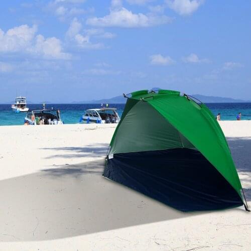 TOMSHOO Outdoor Beach Tent Summer UV Protection Portable Pop Up Beach Garden Tent Fishing Picnic Park Sunshade Tent