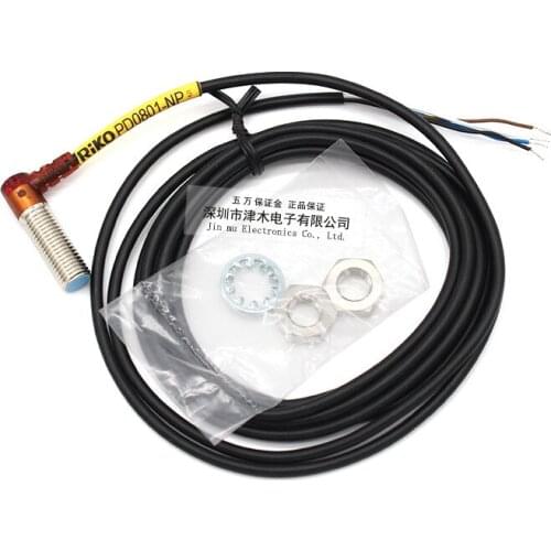 PD0801-NP M8 is close to the sensor DC three-wire L-shaped right Angle 6months warranty