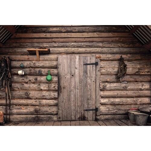 Christmas Backdrop Tree Noel Acceleration Photography Backdrop Rustic Rural Wood House Background Photo Studio Backdrop Props