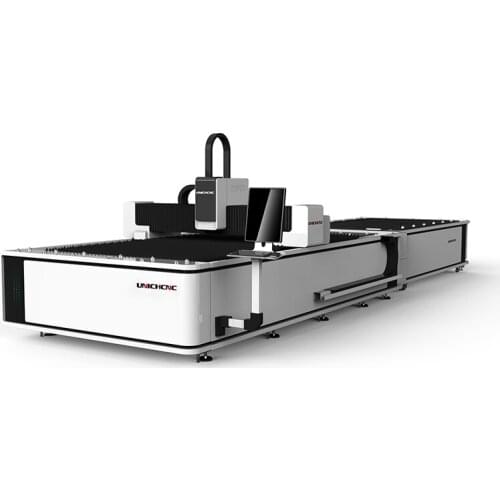 3mm, 5mm, 6mm carbon steel sheet metal laser cutter machine with exchange table
