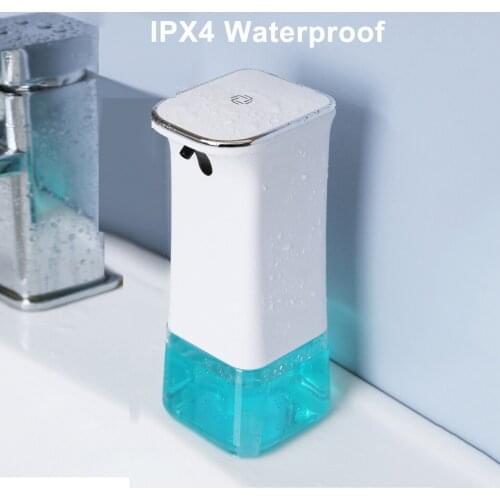 Intelligent Automatic Liquid Soap Dispenser Induction Foaming Hand Washer Wash Hand for Kitchen Home Bathroom (Without Liquid)