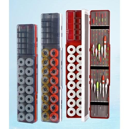 Multifunctional Fishing Tackle Float Box Fishing Line Winding Board Accessories Tool Storage Box 51-55cm Fishing Supplies