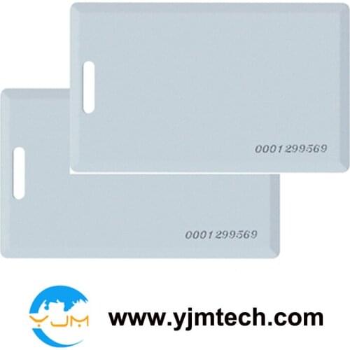 YJ02-ID Proximity RFID 1.8mm Access Control Thick Cards with 125KHz