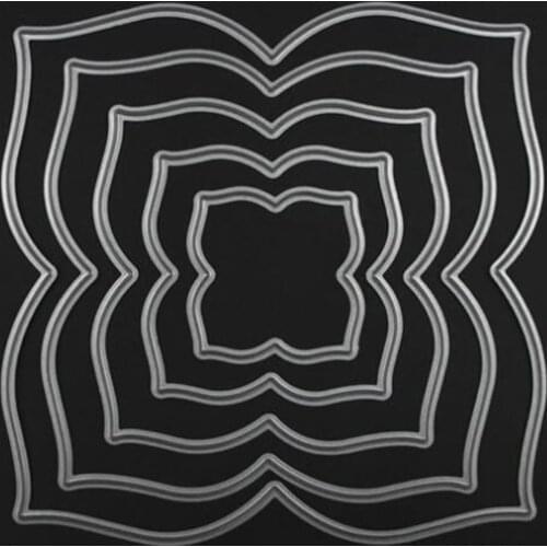 YLCD329 Flower Metal Cutting Dies For Scrapbooking Stencils DIY Album Cards Decoration Embossing Folder Die Cutter Template Mold