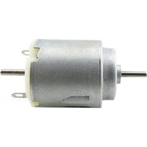10 PCS DC 3V 140 Dual-axle Motor 8000 RPM for DIY Electric Motor Toy Car Ships Small Fan