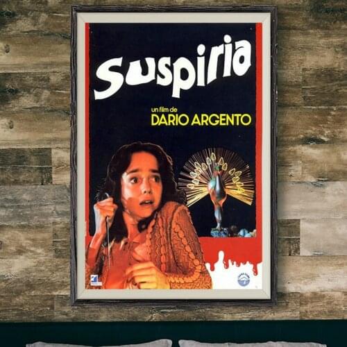 127 SUSPIRIA Movie (1977) Dario Argento Wall Silk Cloth Poster Art Decoration Gift