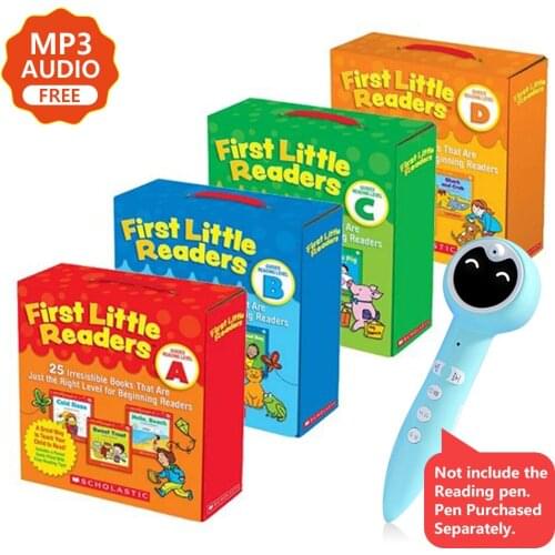 16 Books/set First Little Readers EF Learn To Read for Parents Educational Toys Classroom English Story Books for Kids