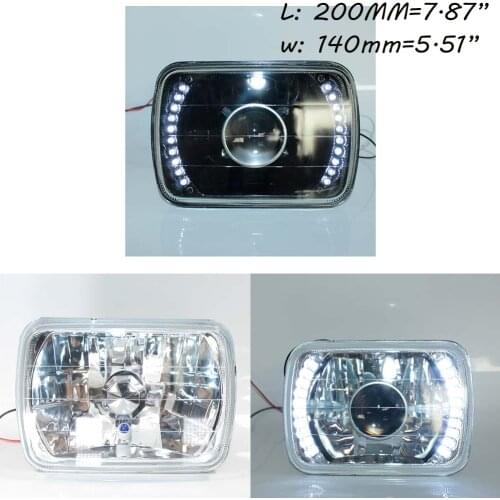 7"*6" Waterproof Car Driving Light for Black Headlight