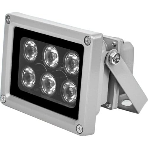 CCTV LEDS 6pcs Array IR Led Illuminator Light Infrared Waterproof Night Vision CCTV Fill Light For Security Surveillance Camera