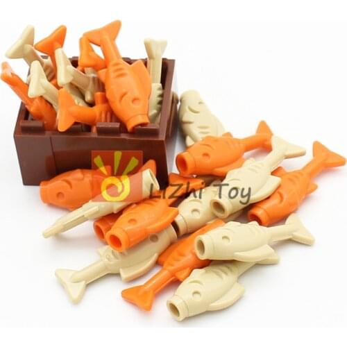 DIY Building Enlighten Block Bricks Ocean Animal Fish dolphin 64648 Compatible with Assembles Particles Figure MOC Toys