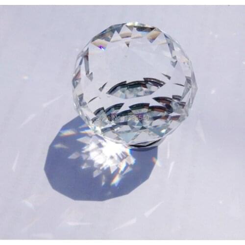 New K9 Clear Crystal Cabinet Drawer Knobs Wardrobe Closet Glass Handles Kitchen Furniture Knob Shoesbox Handle Wine Cabinet Pull