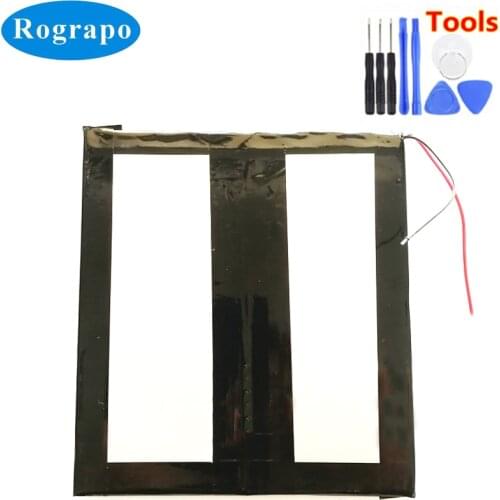 New DEXP Ursus P210 3.8V 6000mAh Tablet PC Battery 2-Wire+Tools