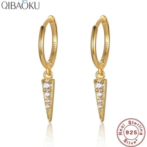 S925 Sterling SIlver Earrings Mini Simple Style Gold Hoop Earrings For Women Animal Circle Earrings Loop Earrings Fine Jewelry