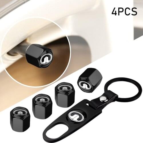 1pcs Car Sign Tire Valve Cover Keychain Tyre Air Stems Caps For Great Wall Hover H3 H5 M4 Poer Pao Voleex C30 Wingle 5 Florid