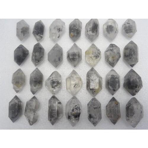 28 NATURAL Herkimer Diamond Crystal Quartz points Specimen 415g