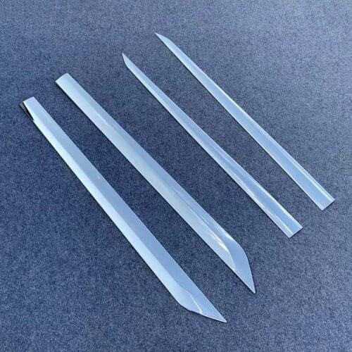 For 2021 2022 Toyota Sienna Accessories Side Door Body Molding Trim Strip Protector Guard Cover Sticker Exterior Car ABS Styling