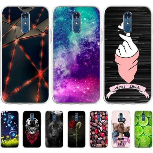 Phone Case For LG Q8 2018 Q Stylus Plus Case Back Cover Silicone Soft TPU Coque For LG Stylo 4 7 Stylus 4 7 Cases Fundas Bumper