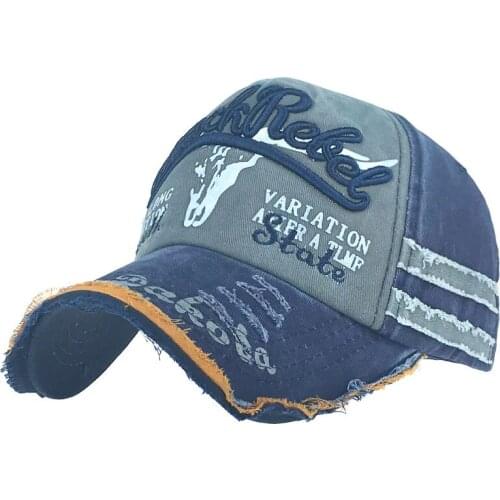 Quality Cotton Cap Baseball Cap Embroidery Caps Adjusted Outside Caps Vintage Washed Distressed Cotton Dad Hat Baseball Cap