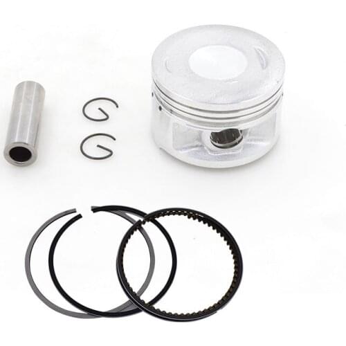 Motorcycle 51.5mm Piston 13mm Pin Ring Gasket Set Kit Assembly For Yamaha ZY125 ZY 125 125cc Egine Spare Parts